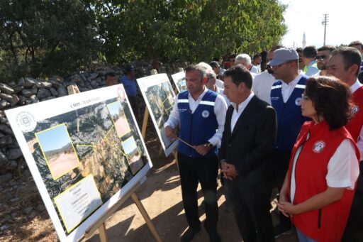 Muğla Büyükşehir Belediye Başkanı Ahmet Aras ve Menteşe Belediye Başkanı