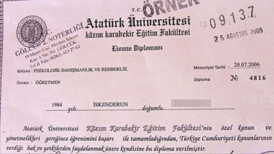 Ankara’da kamu kurumlarının elektronik imzalarını kopyalayarak sahte diploma ve sürücü