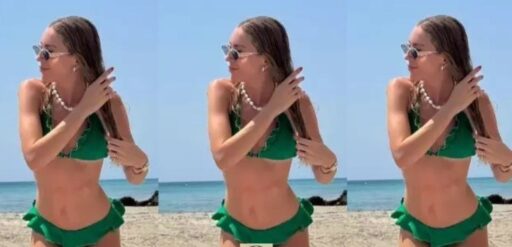 Sinem Kobal’ın Tatil Pozu Sosyal Medyayı Salladı! Sinem Kobal’ın yeşil bikinili tatil pozu sosyal medyada olay oldu!