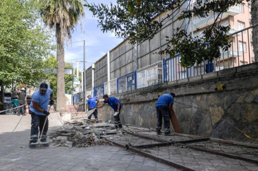 Şirinyer parkında İşgalci işletmelerin tahliyesine başlandı