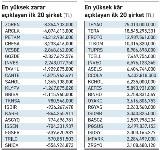 Enflasyon Muhasebesi Ege Devlerini Vurdu: Petkim ve Zorlu İlk Yarı yılda Zarar Açıkladı