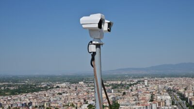 Manisa Büyükşehir Belediyesi, olası yangın risklerine karşı termal kameralarla donatılmış
