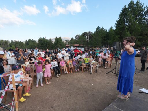 Topuklu Yaylası gökyüzü şölenine ev sahipliği yaptı