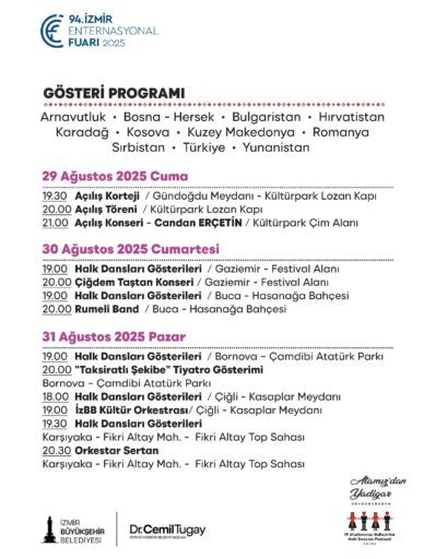 Uluslararası Balkanlılar Halk Dansları Festivali başlıyor