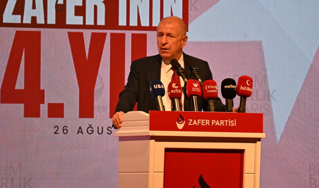 Zafer Partisi Genel Başkanı Prof. Dr. Ümit Özdağ, partinin 4.