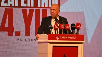 Zafer Partisi Genel Başkanı Prof. Dr. Ümit Özdağ, partinin 4.