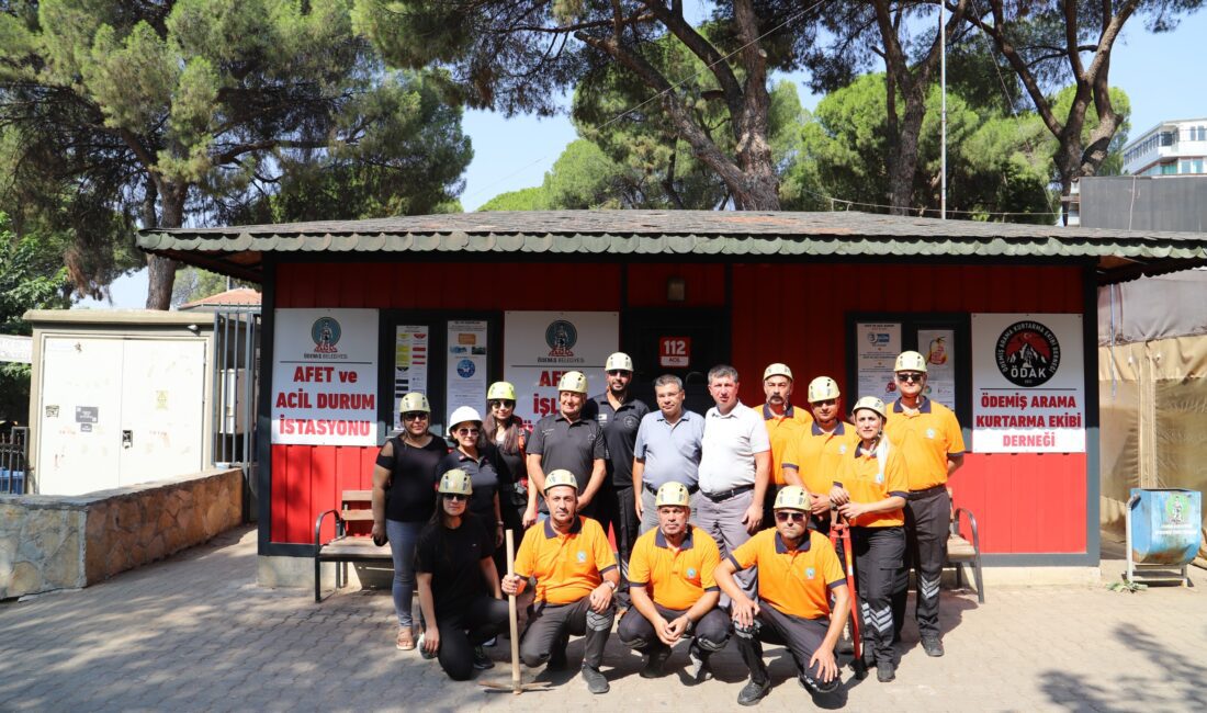 Ödemiş Belediyesi, olası afet durumlarına karşı daha hazırlıklı olmak amacıyla