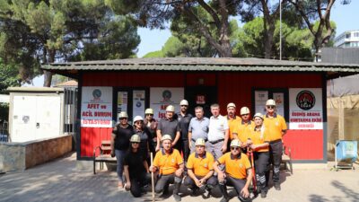 Ödemiş Belediyesi, olası afet durumlarına karşı daha hazırlıklı olmak amacıyla