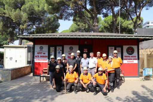 Ödemiş Belediyesi, olası afet durumlarına karşı daha hazırlıklı olmak amacıyla