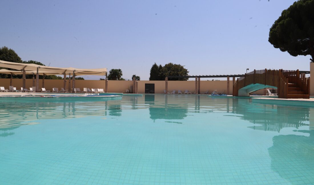 Ödemiş Belediyesi, 125. Yıl Kültürpark içinde bulunan yüzme havuzunu baştan