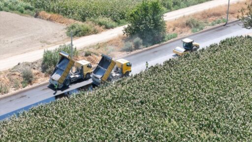 Aydın Büyükşehir Belediyesi, şehir merkeziyle birlikte kırsal mahallelerde de ulaşımı