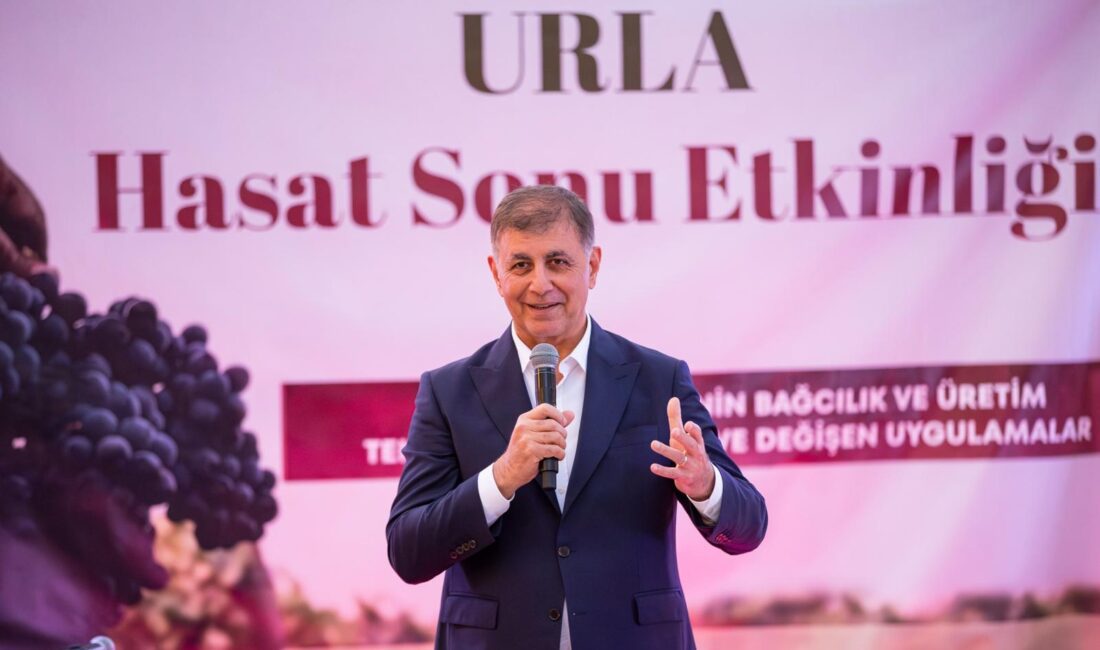  İzmir Büyükşehir Belediye Başkanı Dr. Cemil Tugay, Urla Bağ