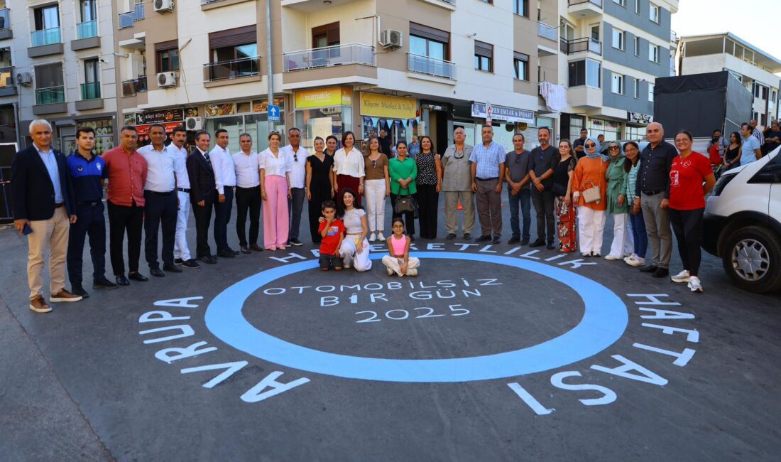 Karabağlar Belediyesi, Avrupa Hareketlilik Haftası kapsamında Bahar Mahallesi'nde “Otomobilsiz Kent