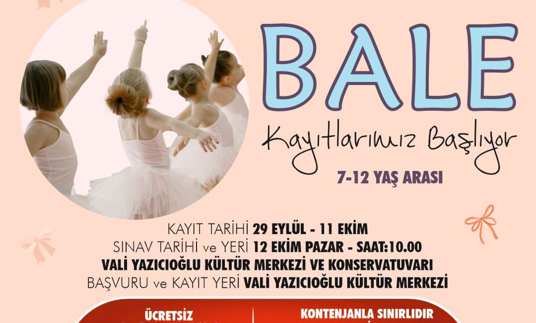 Aydın Büyükşehir Belediyesi Konservatuvarı, 2025-2026 eğitim yılı için çocuklara yönelik