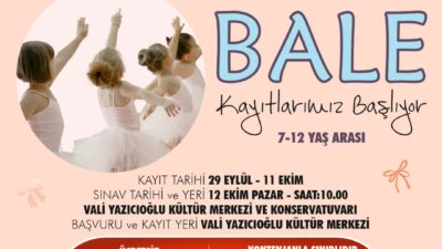 Aydın Büyükşehir Belediyesi Konservatuvarı, 2025-2026 eğitim yılı için çocuklara yönelik