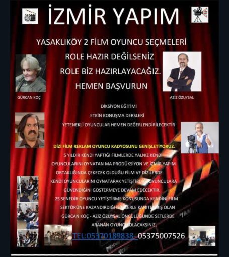 Beyaz Perde’nin Tanınmış İsmi Aziz Özuysal Artık İzmir’de