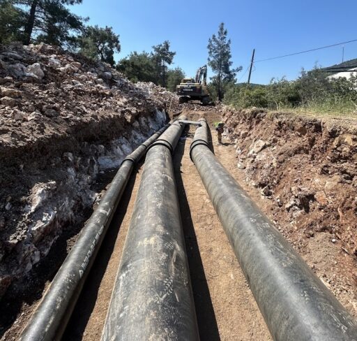 Muğla Büyükşehir Belediyesi, Bodrum'un içme suyu sorununu çözmek için hat