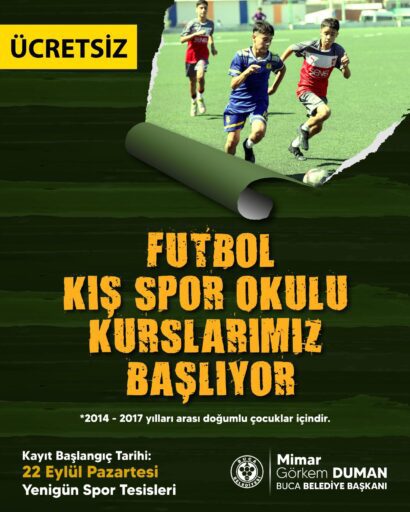 Buca Belediyesi, 22 Eylül Pazartesi günü başlayacak ücretsiz kick boks