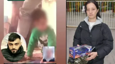 İzmir'de, boşanma aşamasındaki eşini görüntülü arayıp 2 çocuğunun boğazına bıçak