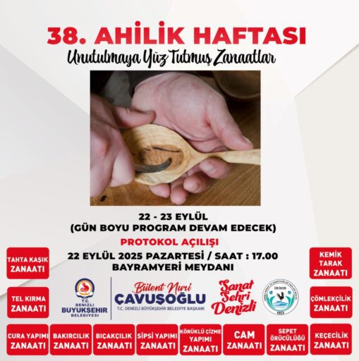  Denizli Büyükşehir Belediyesi, Ahilik kültürünün değerlerini korumak için iki