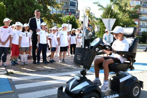 Denizli Büyükşehir Belediyesi, Avrupa Hareketlilik Haftası kapsamında Trafik Eğitim Parkı’nda