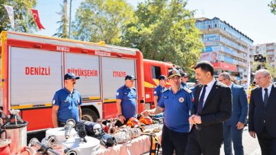 Denizli Büyükşehir Belediye Başkanı Bülent Nuri Çavuşoğlu, itfaiye teşkilatının 311.