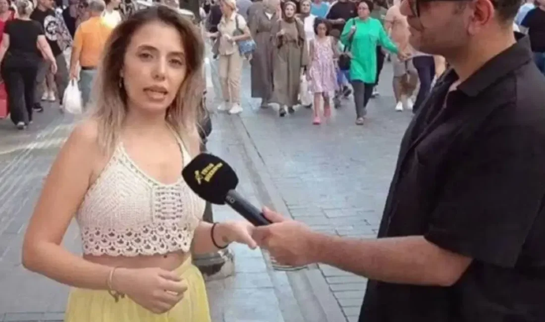 İzmir'de sokak röportajında kullandığı ifadelerle yargılanan Dilruba Kayserilioğlu hakkında beraat