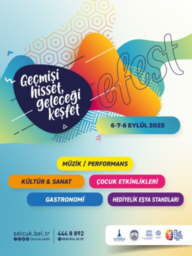 Efes Selçuk Belediyesi tarafından bu yıl 55.si düzenlenecek olan kültür, sanat ve