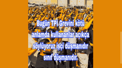 CMS jant fabrikası işçileri, toplu sözleşme sürecinde sendikaları Türk Metal'in,