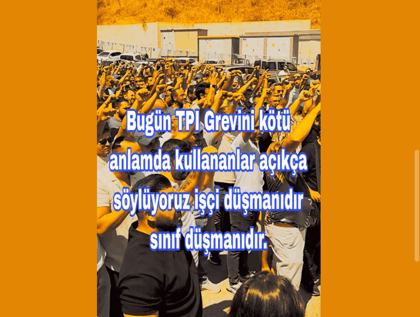 CMS jant fabrikası işçileri, toplu sözleşme sürecinde sendikaları Türk Metal'in,