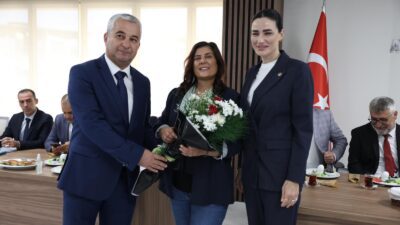 Aydın Büyükşehir Belediye Başkanı Özlem Çerçioğlu, Koçarlı muhtarları ile bir