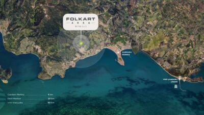 Folkart, Dikili Çandarlı'da tapusu hemen teslim edilen villa imarlı arsaları