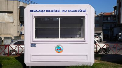 Kemalpaşa’da sofraların bereketi artıyor. Kemalpaşa Belediyesi, Halk Ekmek büfeleriyle ekmeği