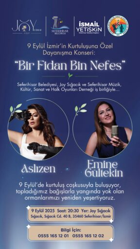 Seferihisar Belediyesi, 9 Eylül Kurtuluş Günü'nde orman yangınlarında zarar gören