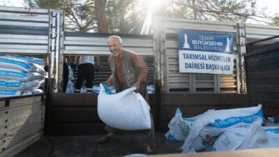 İzmir Büyükşehir Belediyesi, yaz aylarındaki orman yangınlarından zarar gören Ödemiş,