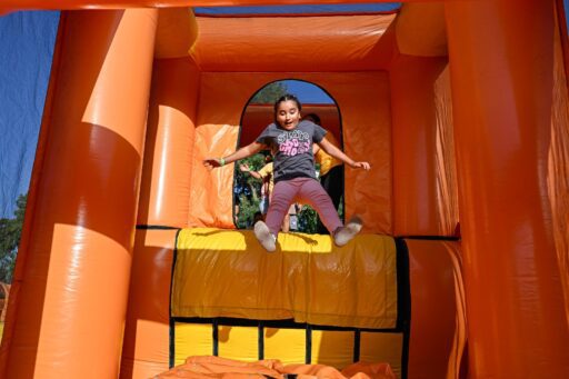 İzmir Enternasyonal Fuarı'nda çocuklar için özel olarak kurulan 