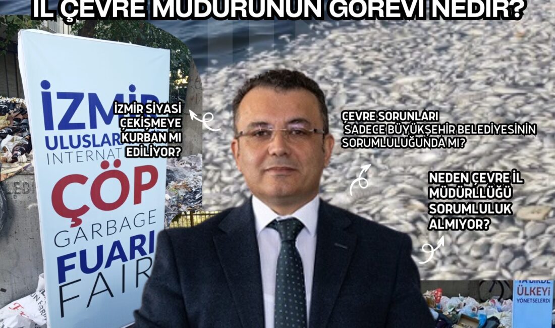 İzmir'deki hava ve su kirliliği, kötü koku ve atık yönetimi