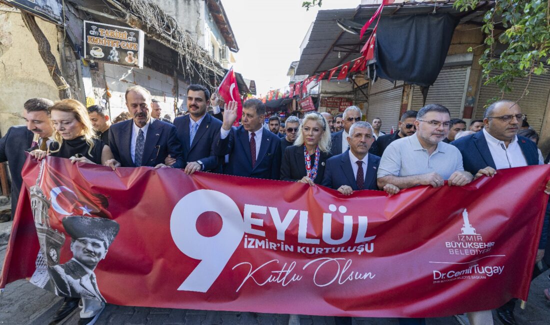 İzmir’in kurtuluşunun 103. yılında Cemil Tugay, Eyyüp Kadir İnan, Ak