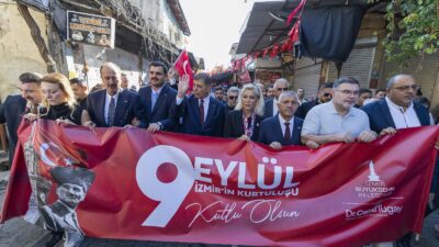 İzmir’in kurtuluşunun 103. yılında Cemil Tugay, Eyyüp Kadir İnan, Ak