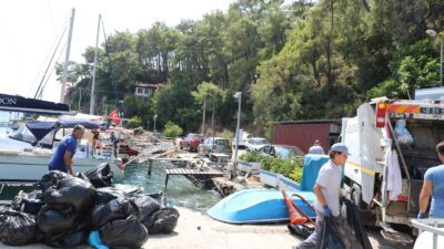 Muğla Büyükşehir Belediyesi, Gökova Körfezi ve Göcek Koyları'nda sadece denizden