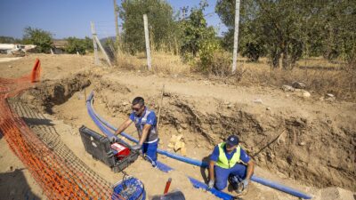 İzmir Büyükşehir Belediyesi'ne bağlı İZSU, Tire'de 9.5 milyon liralık yatırımla
