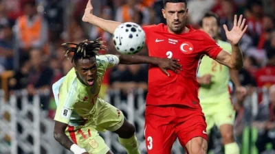 Türkiye A Milli Futbol Takımı, 2026 Dünya Kupası Elemeleri'nde İspanya'ya