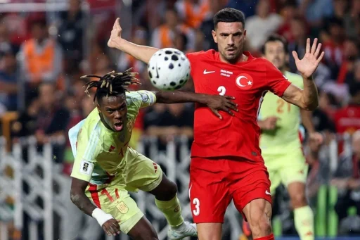Türkiye A Milli Futbol Takımı, 2026 Dünya Kupası Elemeleri'nde İspanya'ya