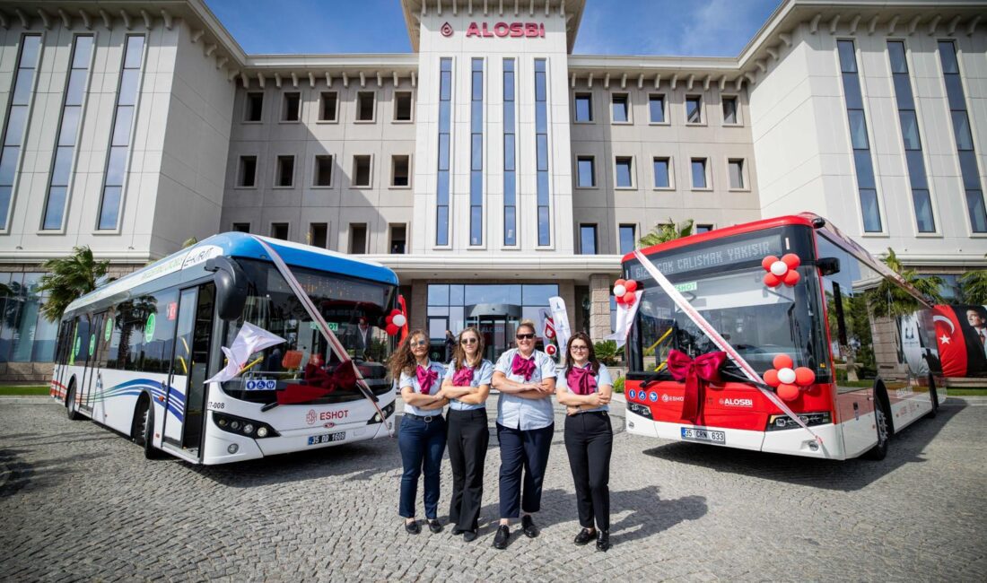 İzmir Büyükşehir Belediyesi ve ALOSBİ işbirliğiyle Aliağa’da sıfır emisyonlu, temiz