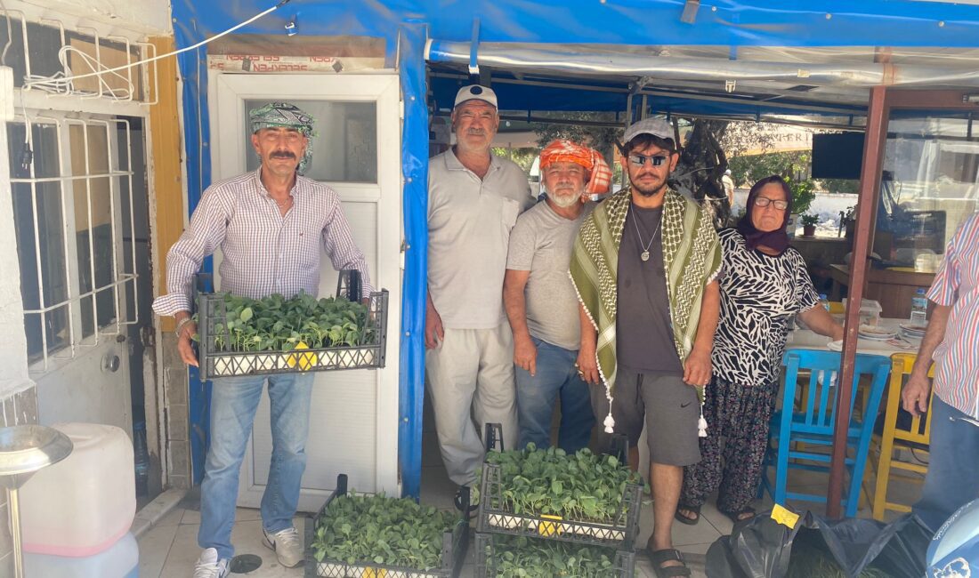 Urla Belediyesi kırsal mahallelerde üretimi güçlendirmek ve alternatif ürün desenini