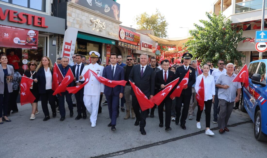 İzmir'in Balçova ilçesindeki hain saldırı sonrası Urla'nın kurtuluşunun 103. yılı,