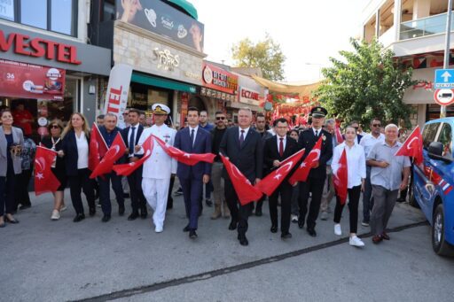 İzmir'in Balçova ilçesindeki hain saldırı sonrası Urla'nın kurtuluşunun 103. yılı,