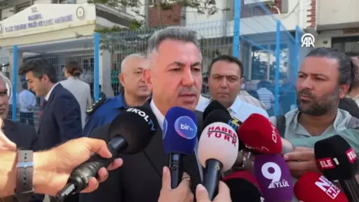 İzmir Valisi Süleyman Elban, Balçova polis merkezine düzenlenen silahlı saldırıyla