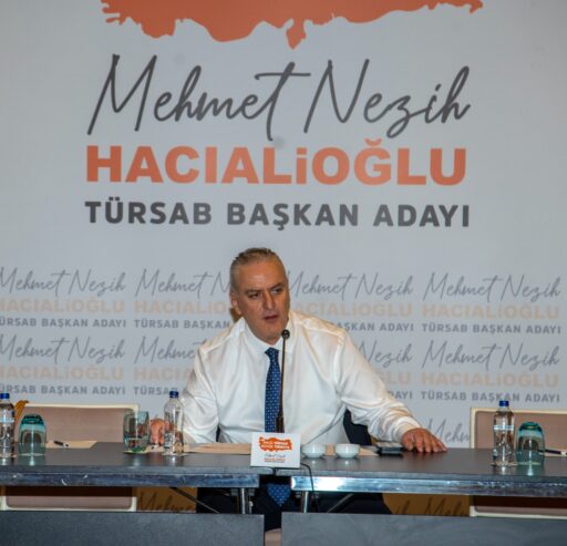 TÜRSAB Başkan Adayı M. Nezih Hacıalioğlu, 