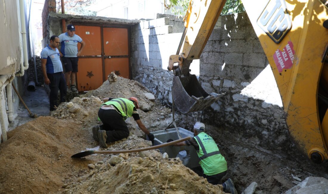 Muğla Büyükşehir Belediyesi MUSKİ Genel Müdürlüğü, Menteşe'nin Karamehmet Mahallesi'nde yıllardır